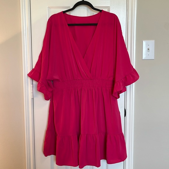 Hot Pink Dress - Picture 1 of 8